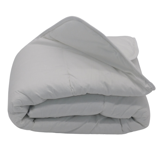 Couette bébé percale de coton blanc 300 g/m², 80 x 120 cm