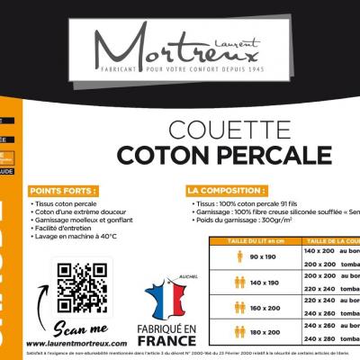 Coton percale