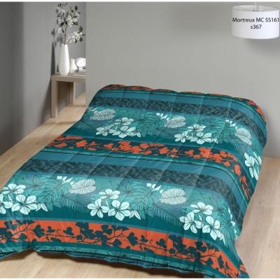 Couette imprimee double face vegetal 140 x 200