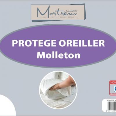 Encart protege oreiller molleton