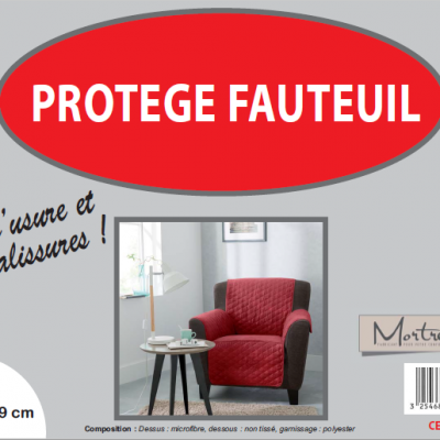 Fauteuil cerise