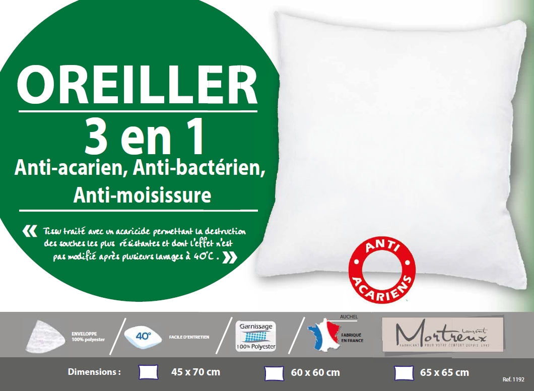 Oreiller 3en1