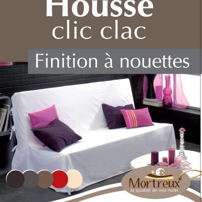 Ref housse clic clac