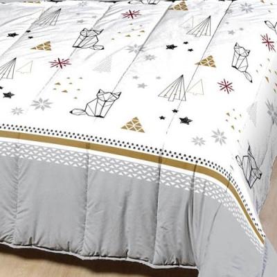 Couette chaude imprimée Zen - 1 personne 140x200 - MORTREUX au meilleur  prix