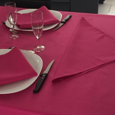 Serviette fuschia